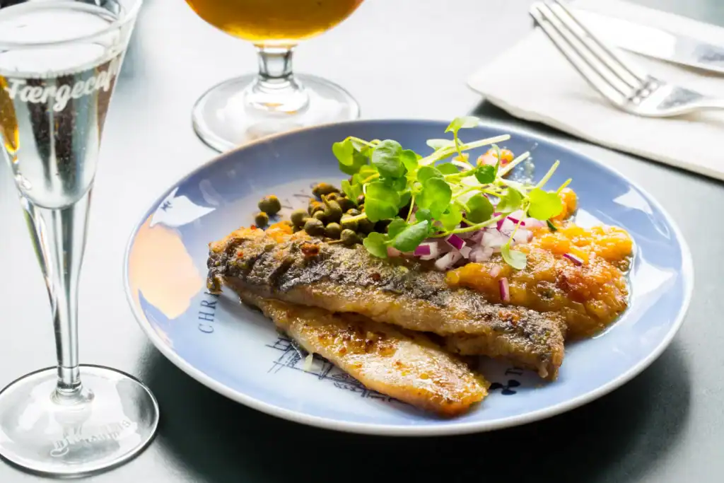 stegte sild med snaps