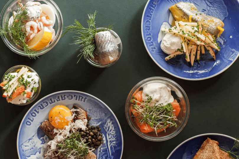 kaptajnens store frokostmenu